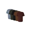 JACK & JONES Majica rjava / siva / pegasto siva / temno zelena / črna
