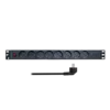 Logilink PDU 8 x šuko , 2x USB type C, prenaposna zaštita