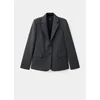 MANGO Blazer BERGEN temno rjava
