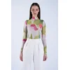 Trend Alacati Stili Ženska bluza Alc-X15125, Zelena