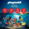 PLAYMOBIL Policijski potapljač z zakladom - 1 k.
