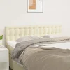 Uzglavlja krem 144x5x78/88 cm od umjetne kože
