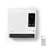 Nedis HTBA20WT - Grelec z LED zaslonom in termostatom 2000W/230V IP22 + Daljinski upravljalnik