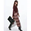 Busem Top Strickoberteile burgund