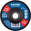 EXTOL Lamelni disk, poševni korund, premer 125 mm, P120 8803476