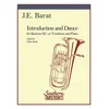 BARAT:INTRODUCTION AND DANCE FOR BARITON B.C. OR TROMBONE AND PIANO