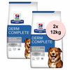 Hills Prescription Diet Canine Derm Complete 2x12 kg