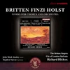 BRITTEN,FINZI,HOLST:WORKS FOR CHORUS