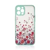 Cvjetna futrola za Apple iPhone 13 - Tirkizna KP24736