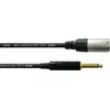 Cordial Cordial CCM 7\,5 MP XLR priklučni konektor [1x moški konektor XLR - 1x 6\,3 mm banana moški konektor] 7.50 m črna, (20428216)