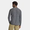 ADIDAS PERFORMANCE Funkcionalna majica pegasto siva / bela