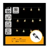 Aigostar - LED spoljni niz 50xLED/8 funkcija 8m IP44 topla bela