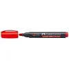 Faber Castell permanentni marker okrugli vrh CRVENI