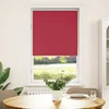 Rolo zavjesa za zamračivanje crvena 65x130 cm Širina tkanine 60,7 cm Poliester