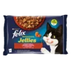 FELIX Žele za mačke sa govedinom i piletinom Sensation 85g 4/1