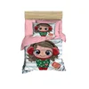 Lessential Maison PH175 PinkWhiteRed Baby Quilt Cover Set