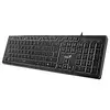 GENIUS SlimStar 820 Wireless USB US crna tastatura