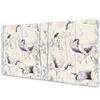 Decormat Podloga za pisalno mizo Cranes dance 120x60 cm