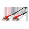 LogiLink (28001) kabl 2xčinč (muški) na 2xčinč (muški) 5m crni