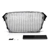 OEM Maska bez znaka sa hrom ramom Audi A4 B9 (2011-2014) - RS, Crna