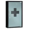 Omarica za prvo pomoč steklena prazna first aid p-10202 00 FIRST AID