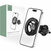 AVTO NOSILEC Z BREZŽIČNIM POLNJENJEM TECH-PROTECT N54 MAGNETIC MAGSAFE VENT CAR MOUNT BLACK