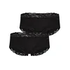 Skiny Spodnje hlače Advantage Modal Lace črna
