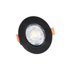 Ecolite LED-YL201/7W/CCT/CR - LED ugradna svetiljka ZITA LED/3/5/7W/230V crna