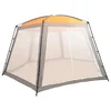 vidaXL Šotor za bazen iz blaga 590x520x250 cm siv
