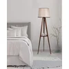 Opviq Podna lampa, 160 cm, E27, Tamnobraon
