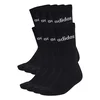 ADIDAS PERFORMANCE Športne nogavice LINEAR CUSHIONED CREW SOCK 10 PAIR PACK črna