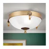 Orion DL 7-522/31 - Plafonsko svetlo ROCCA 2xE27/60W/230V O 31 cm bronza/bela