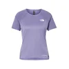 THE NORTH FACE Funkcionalna majica Sunriser lila / temno liila / bela