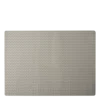 Rectangular PVC placemat light grey – Elements Ambiente Braid - 593945