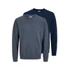 JACK & JONES Pulover mornarska/golobje modra