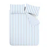 Bela/modra enojna posteljnina 135x200 cm Stripe Tease – Sassy B