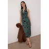 Trendyol Milla ženska haljina Tpraw26El00140, Emerald Green-Green
