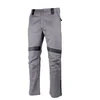 LACUNA Radne pantalone GREENLAND svetlosivo-crne