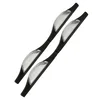Door edge guards with reflectors (white)