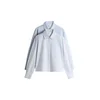 The Set Bluza dimno modra/svetlo modra/bela