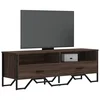 Vidaxl vidaXL TV stojalo rjav hrast 122x34x41 cm
