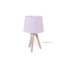 Atmosphera - Stona lampa TRIPOD 1xE14/40W/230V borovina/ružičasta