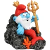 DUVO+ Dekoracija za akvarijum Smurfs Underwater Neptune, 9.4x6.8x8.5cm, Šarena