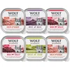 Wolf of Wilderness Adult mešano pakiranje 6x400 g Miks Free-Range Meat: 2xpuran, 2xpiščanec, govedina, raca