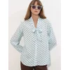 Bigdart Bluza Blusen svetlo modra