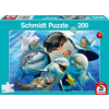 Otroška sestavljanka Schmidt puzzle Podvodni prijatelji 200 delni