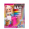 Rainbow High lutka s pobarvljivimi lasmi in dodatki