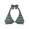 BENCH Bikini zgornji del kremna/temno zelena