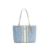 GUESS Nakupovalna torba moder denim
