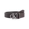 Calvin Klein Jeans Pas temno rjava / srebrna